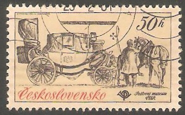 2423 - Exposición en el Museo Postal de medios de transporte
