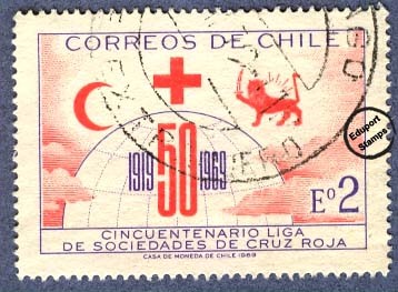 Cincuentenario de Sociedades de Cruz Roja 1919-1969