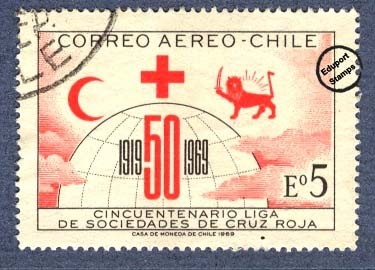 Cincuentenario de Sociedades de Cruz Roja 1919-1969