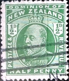 Intercambio 0,55 usd 1/2 penny 1909