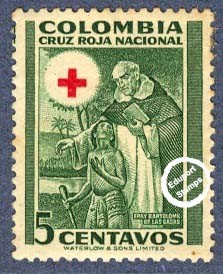 Cruz Roja Colombia 1953 - Beneficencia