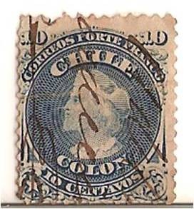 Colon / 1867 PRIMERA DENTADA