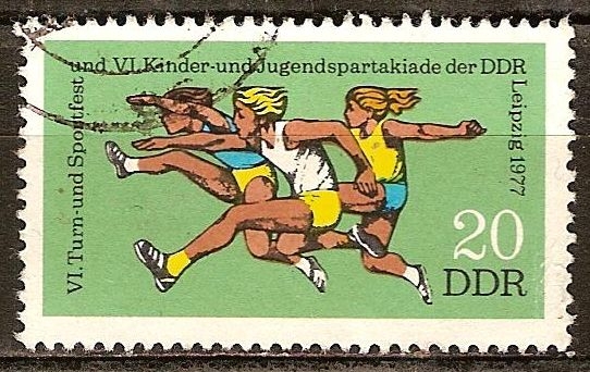 VI.Torneo de Gimnasia y Festival de Deportes de la RDA en Leipzig 1977(DDR).