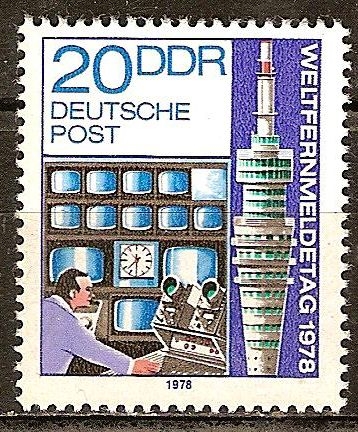 Día Mundial de las Telecomunicaciones 1978(DDR).