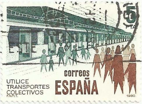 UTILICE TRANSPORTES COLECTIVOS. METRO. EDIFIL 2562