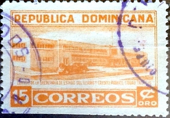 Intercambio 0,25 usd 15 cent. 1953