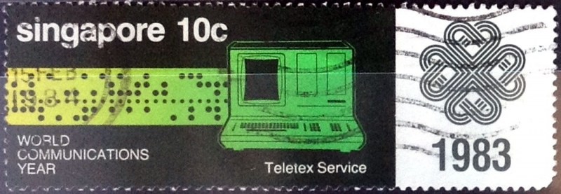 Intercambio 0,40 usd 10 cent. 1983
