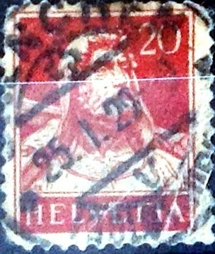 Intercambio 0,20 usd 20 cent. 1925