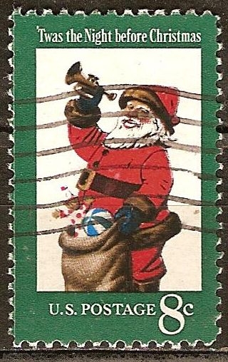 Navidad 1972. Papá Noel.
