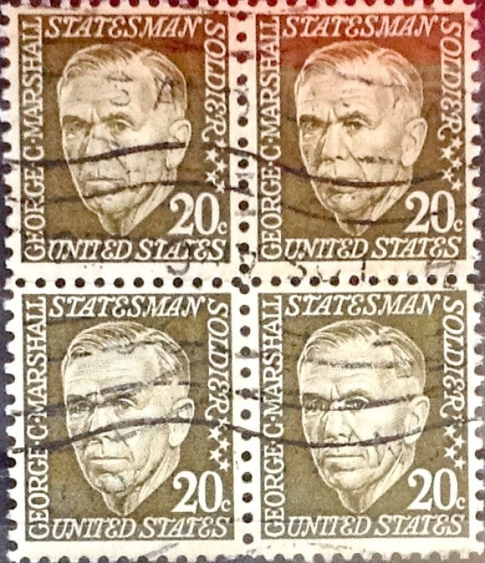 4 x 20 cent. 1967