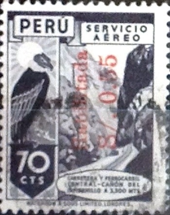 Intercambio 0,20 usd 55 sobre 70 cent. 1948