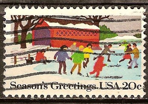Navidad 1982.Patinaje.