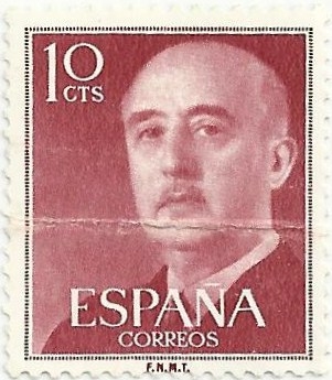 SERIE BÁSICA FRANCO. VALOR FACIAL 10 Cts. EDIFIL 1143