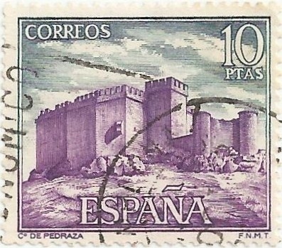 CASTILLOS DE ESPAÑA. CASTILLO DE PEDRAZA, EN SEGOVIA. EDIFIL 2097