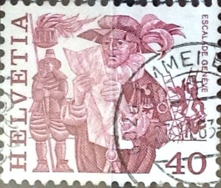 Intercambio 0,20 usd 40 cent. 1977