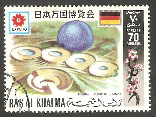 Expo 70, Pabellón de Alemania
