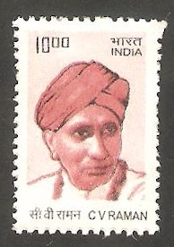 Sir Chandrasejara Venkata Raman, nobel de física