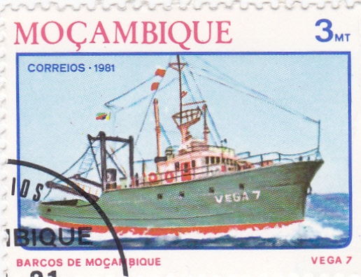 Barcos de Mozambique - Vega 7