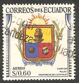 354 - Escudo del cantón Pujili, de la provincia de Cotopaxi