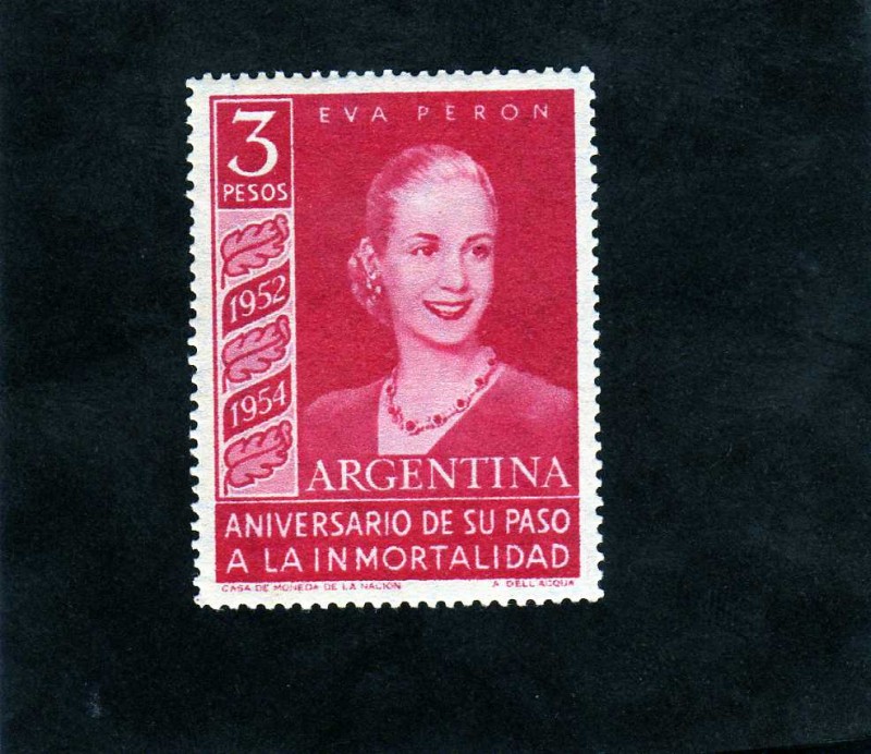 efigie Eva Peron