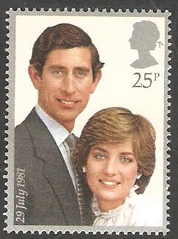 1002 - Príncipe Carlos y Lady Diana Spencer