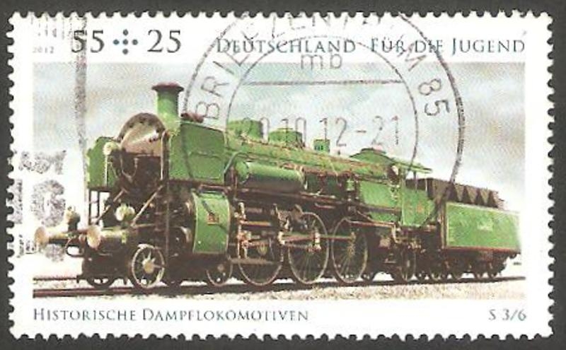  2773 - Locomotora de vapor