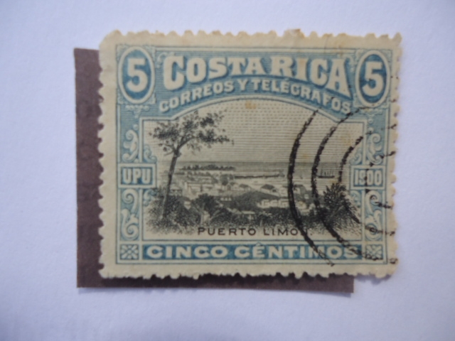 Puerto Limón - Correos y Telégrfos - UPU 1900