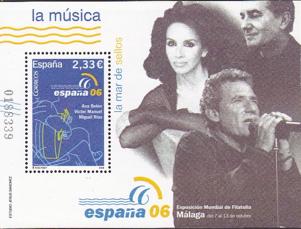 HB - Exposicion Mundial de Filatelia. ESPAÑA 2006