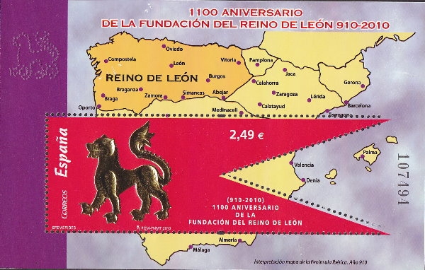 HB - 1100 Aniversario de la Fundación del Reino de León 