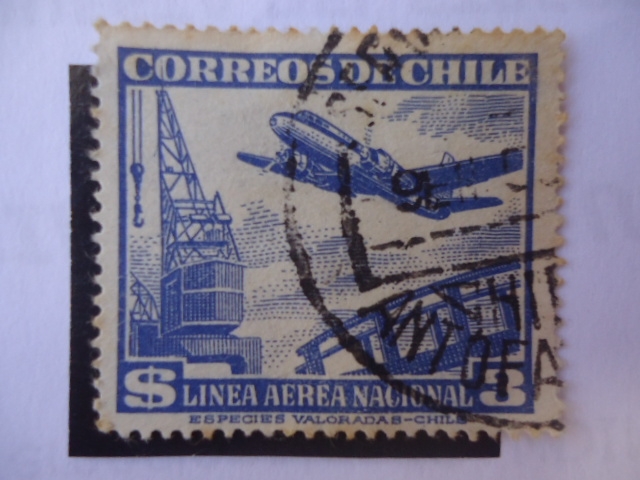 Correo Aereo de Chile-Línea Aerea Naconal.