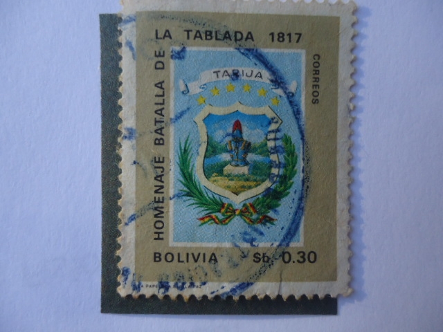 Homenaje Batalla de la Tablada 1817 - Bolivia