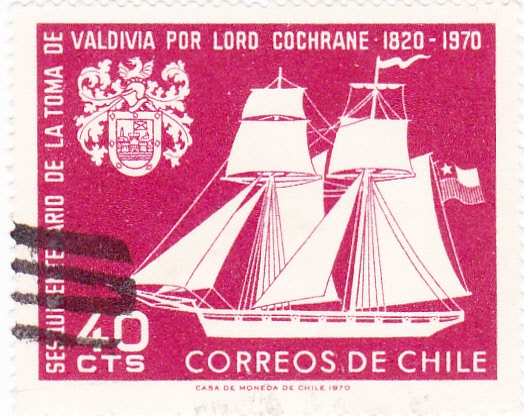 150 aniversario de la toma de  Valdivia por Lord Cochrane