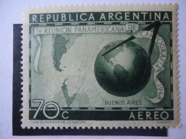 IV Reunión Panamericana de Cartografía 1948.