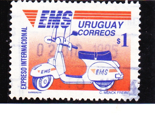 servicio de correos EMS