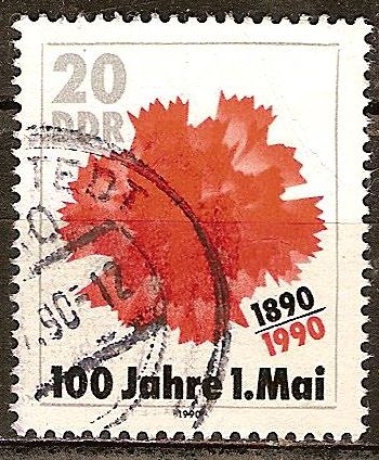 100 años el 1 de mayo (DDR).