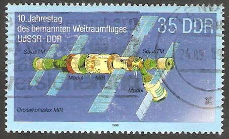 2785 - 10 anivº del vuelo espacial conjunto RDA URSS