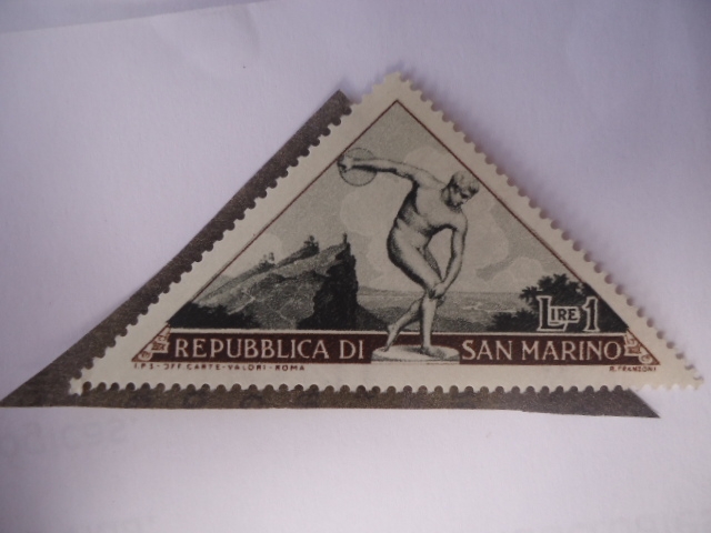 Repubblica Di San Marino - 1959 Universiade Turin.