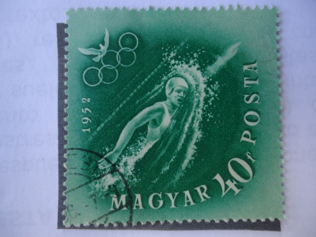 Magyar 40f Posta. 1952.
