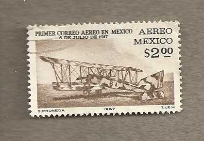 Primer correo aéreo