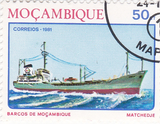 barco de mozambique-Matchedje