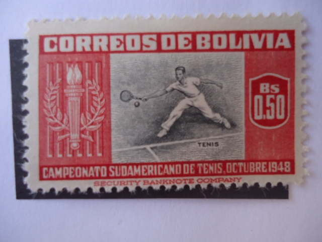 II Congreso Nacional de Deportes 1948 - Tenis.