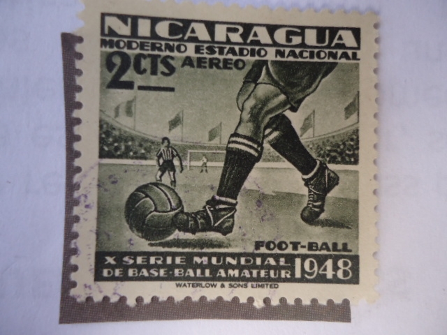 X Serie Mundial de Base-Ball Amateur 1948 - Moderno Estadio Nacional-Foot-Ball