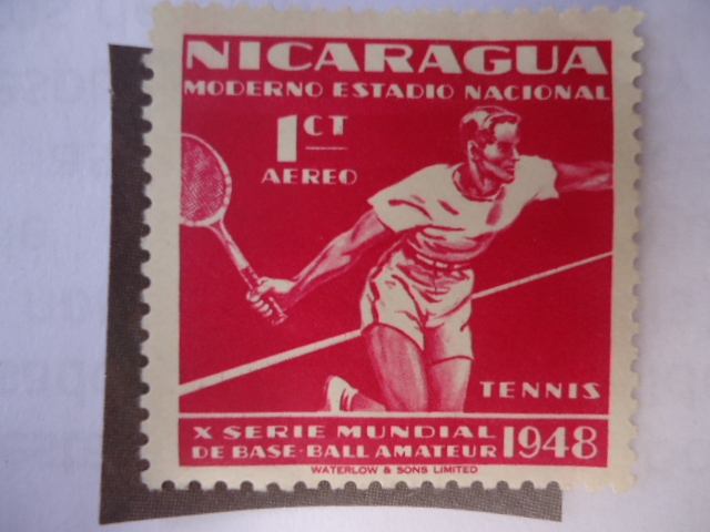 X Serie Mundial de Base-Ball Amateur 1948 - Moderno Estadio Nacional-Tennis.