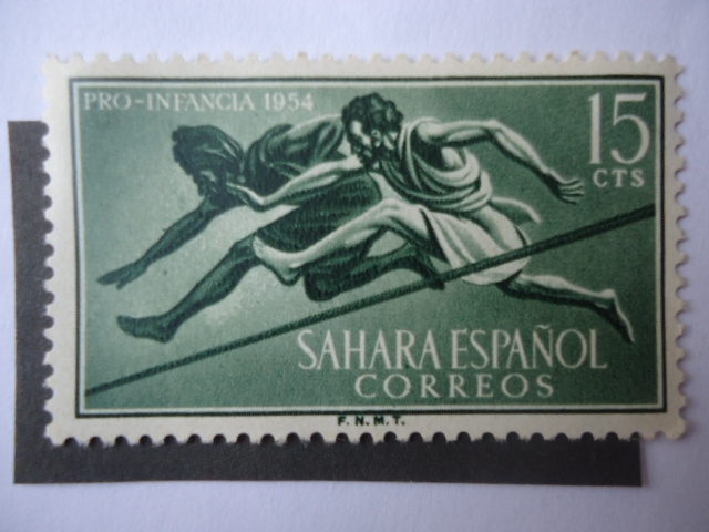Sahara Español - Pro Infancia 1954.