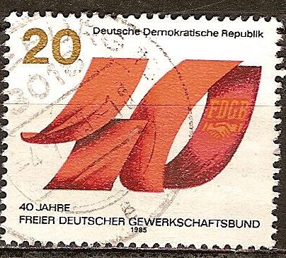 40a Aniversario de la fundación de la FDGB-DDR.