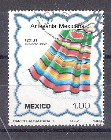 Artesanía: Textiles de Teocaltiche, Jalisco