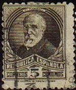 España 1932 663 Sello º Personajes Francisco Pi y Margall 5c Republica Española
