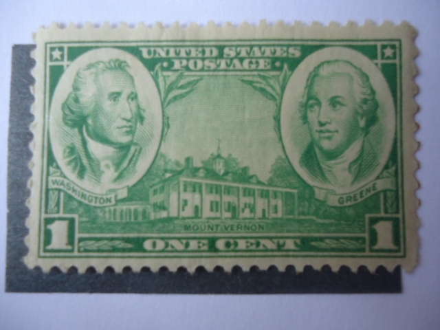 George Washington and Nathanael Greene - Mount Vernon
