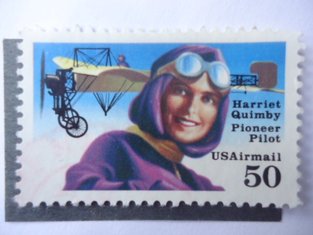 Harriet Quimby 1875-1912 - Pioneer Pilot - Primera Mujer en Obtener  Licencia de Piloto en EE.UU.