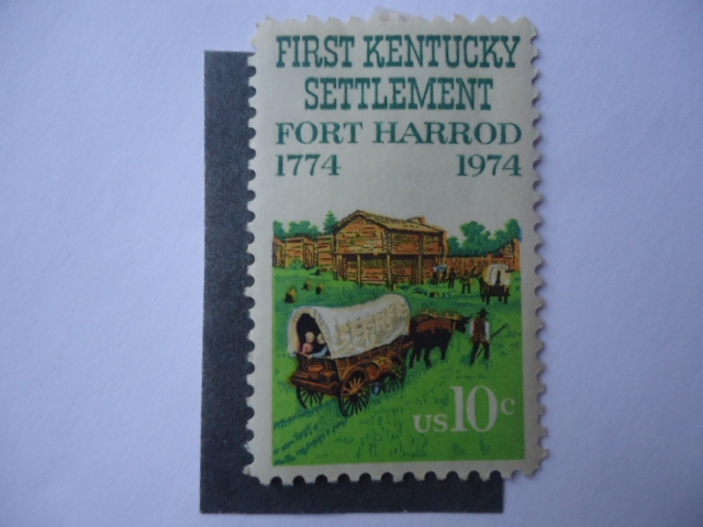 Acentamiento Kentucky Settlement - Fortaleza Harrod, 1774-1974
